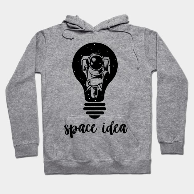 Space idea Hoodie by Whatastory